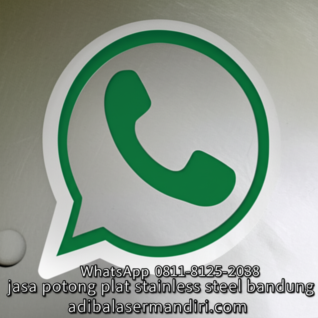Whatsapp 0811-8125-2038 jasa potong plat stainless steel bandung adibalasermandiri.com