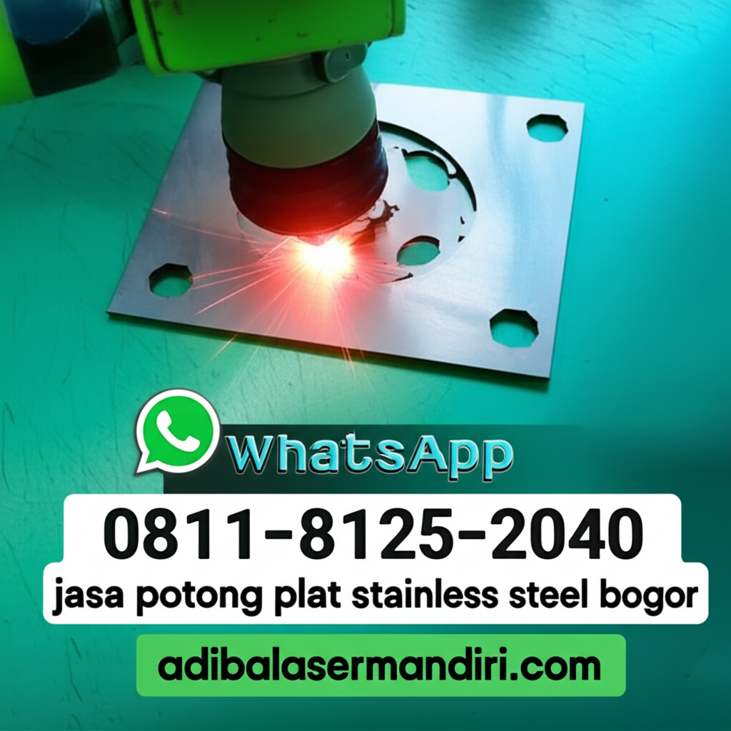 Whatsapp 0811-8125-2040 jasa potong plat stainless steel bogor adibalasermandiri.com