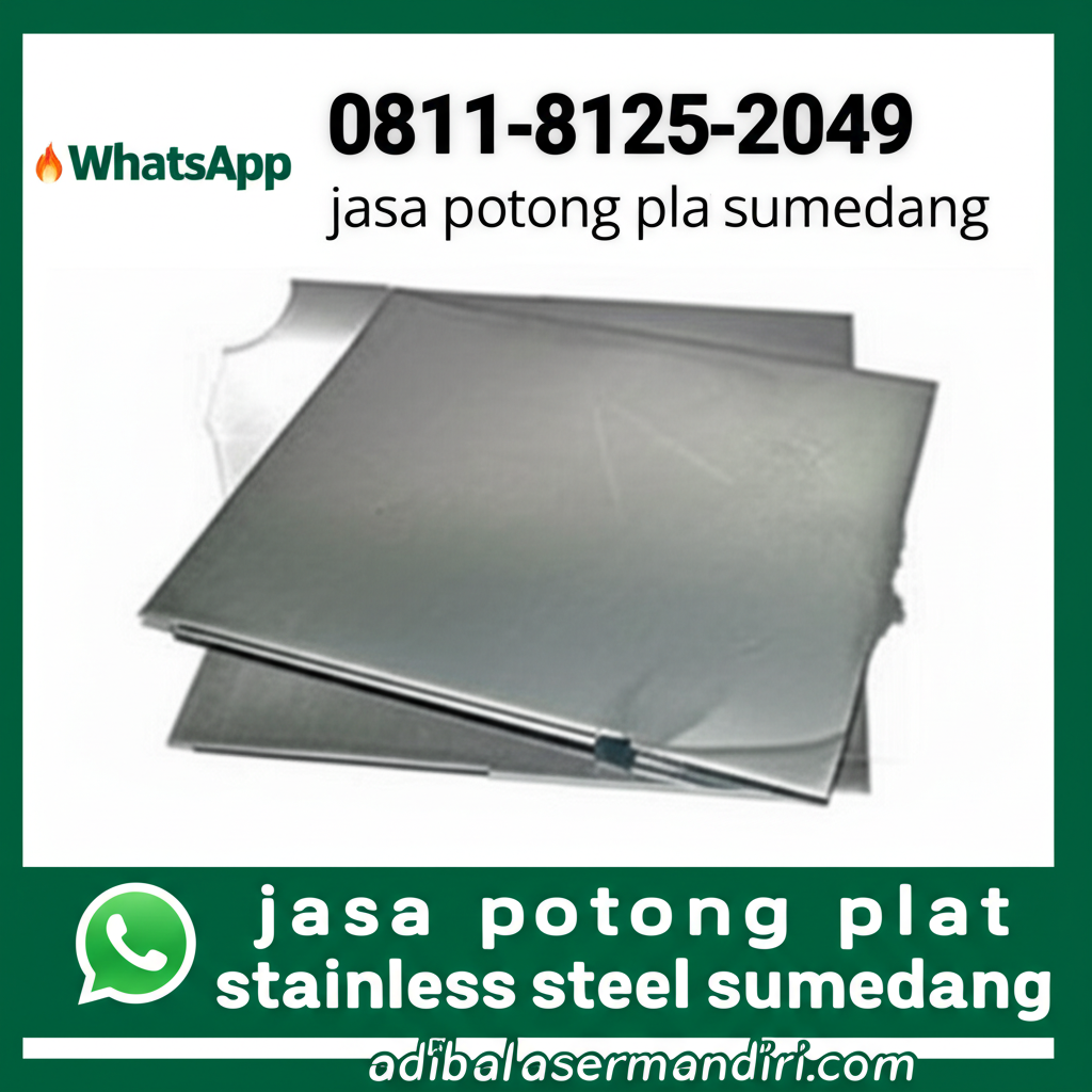 Whatsapp 0811-8125-2049 jasa potong plat stainless steel sumedang adibalasermandiri.com