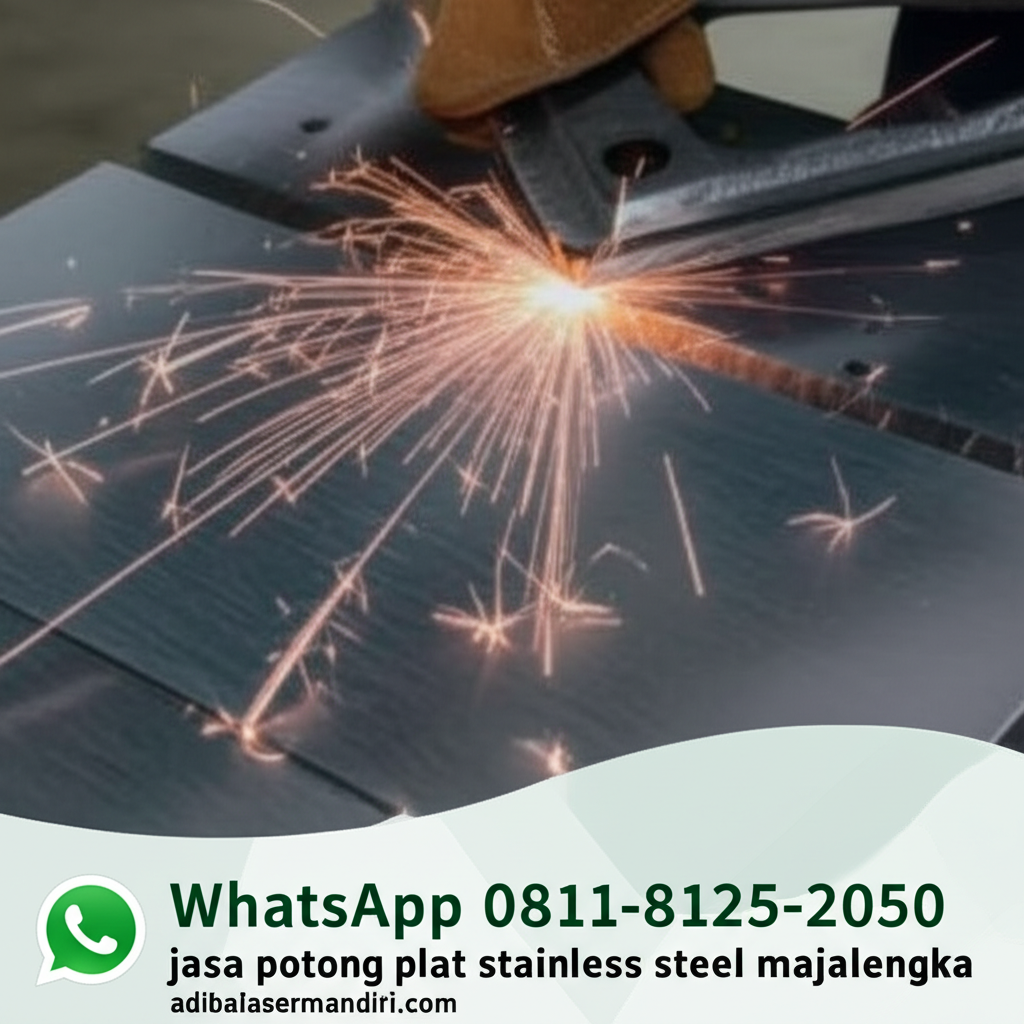 Whatsapp 0811-8125-2050 jasa potong plat stainless steel majalengka adibalasermandiri.com