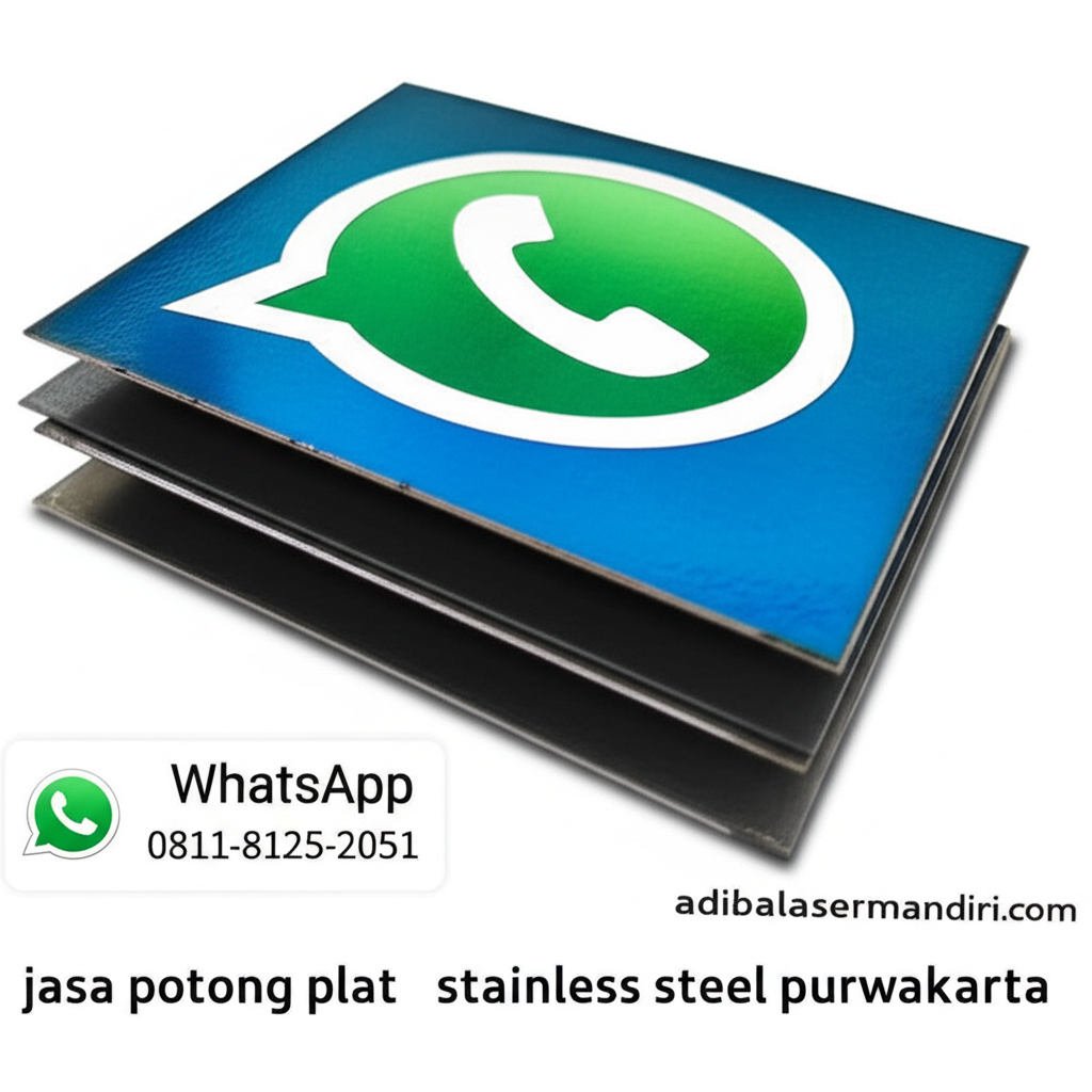Whatsapp 0811-8125-2051 jasa potong plat stainless steel purwakarta adibalasermandiri.com