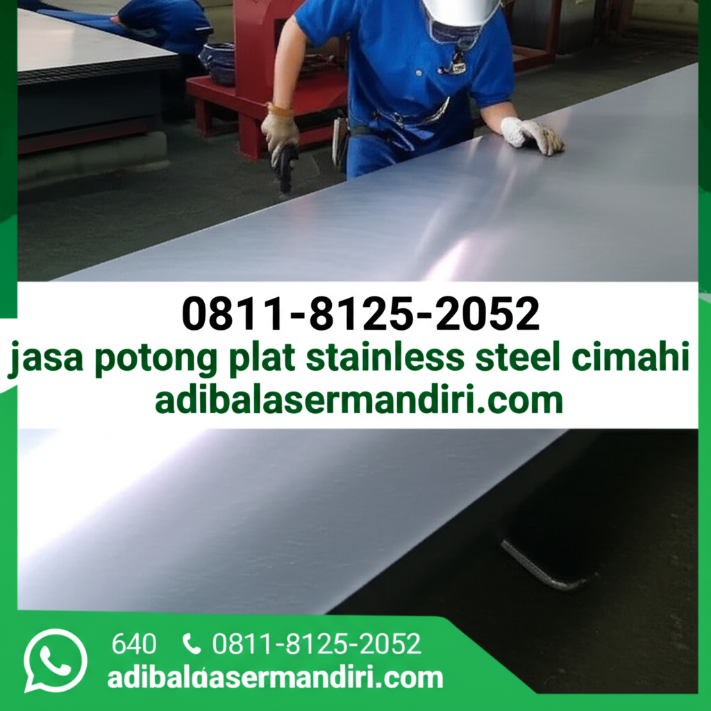 Whatsapp 0811-8125-2052 jasa potong plat stainless steel cimahi adibalasermandiri.com