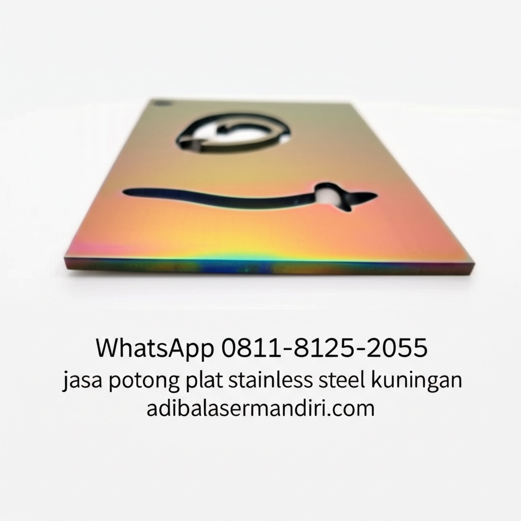Whatsapp 0811-8125-2055 jasa potong plat stainless steel kuningan adibalasermandiri.com