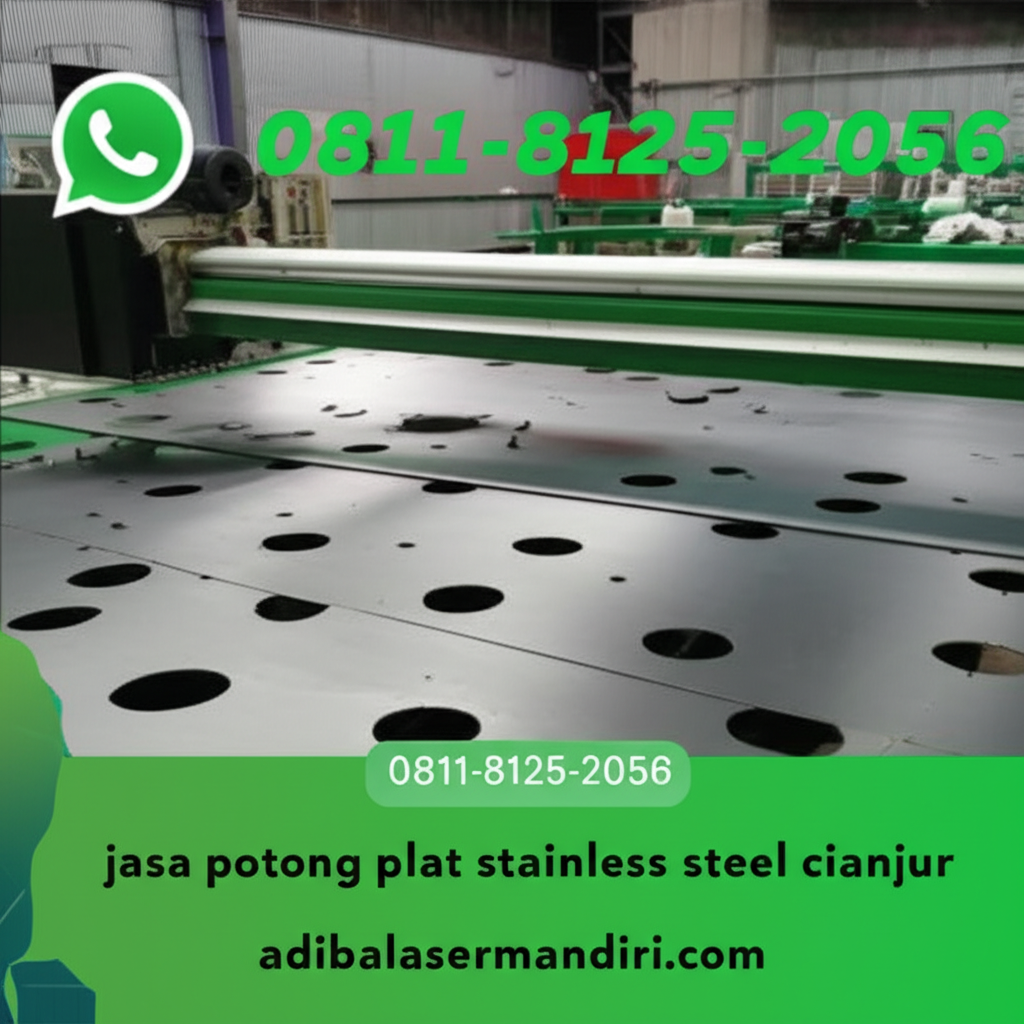 Whatsapp 0811-8125-2056 jasa potong plat stainless steel cianjur adibalasermandiri.com