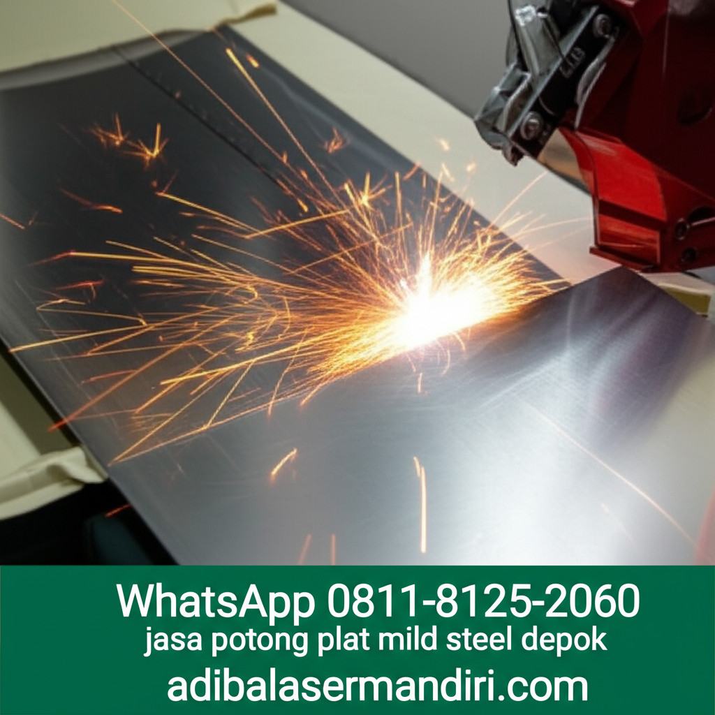 Whatsapp 0811-8125-2060 jasa potong plat mild steel depok adibalasermandiri.com