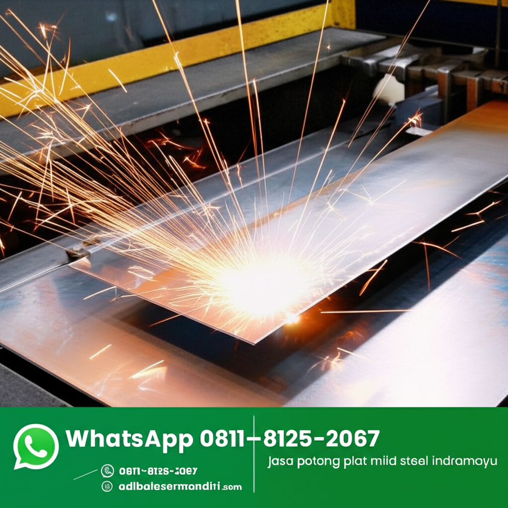 Whatsapp 0811-8125-2067 jasa potong plat mild steel indramayu adibalasermandiri.com