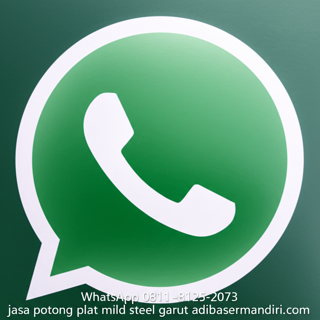 Whatsapp 0811-8125-2073 jasa potong plat mild steel garut adibalasermandiri.com