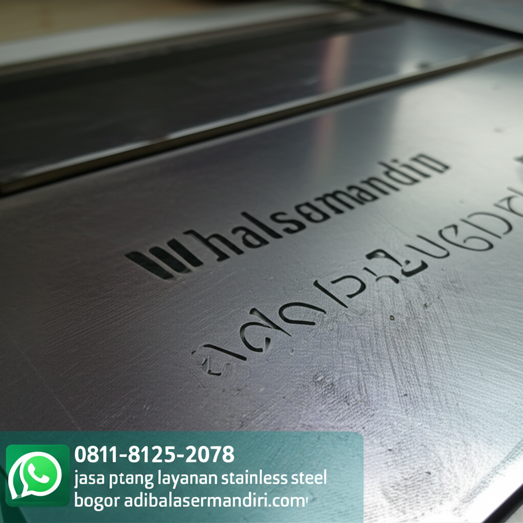 Whatsapp 0811-8125-2078 jasa potong layanan stainless steel bogor adibalasermandiri.com