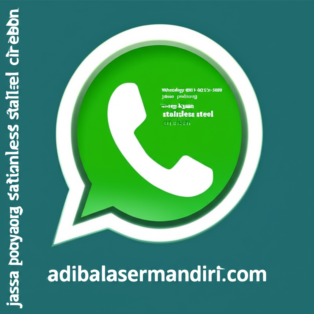 Whatsapp 0811-8125-2080 jasa potong layanan stainless steel cirebon adibalasermandiri.com