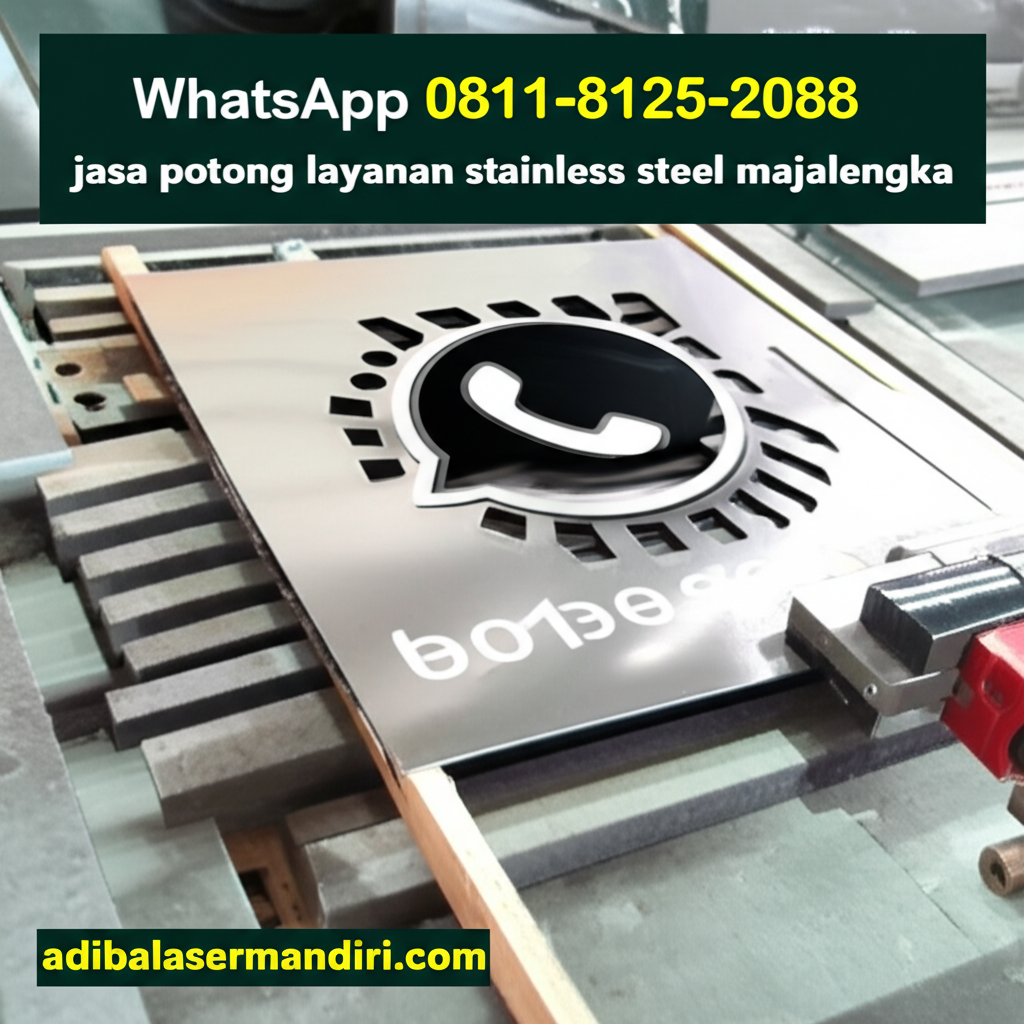 Whatsapp 0811-8125-2088 jasa potong layanan stainless steel majalengka adibalasermandiri.com