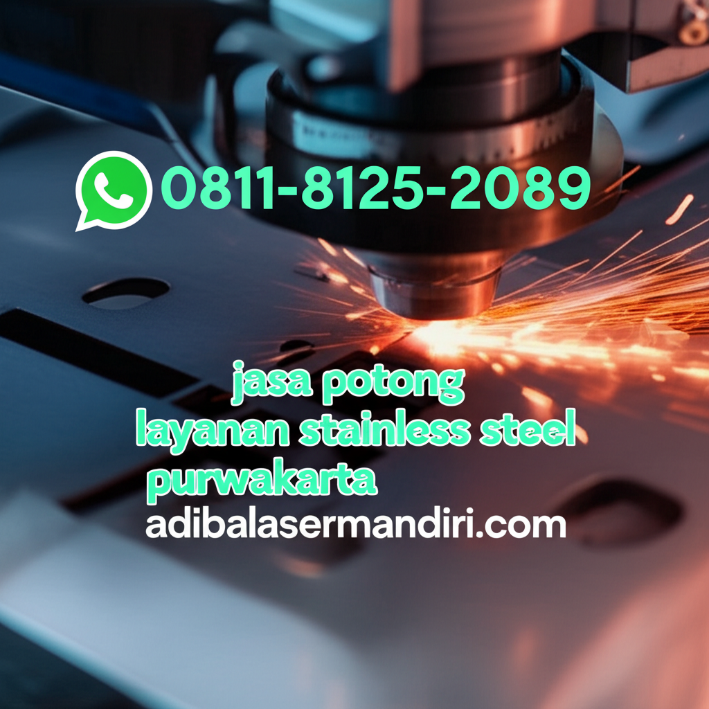 Whatsapp 0811-8125-2089 jasa potong layanan stainless steel purwakarta adibalasermandiri.com