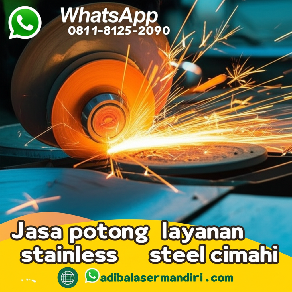 Whatsapp 0811-8125-2090 jasa potong layanan stainless steel cimahi adibalasermandiri.com